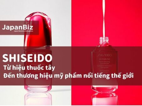 Shiseido thương hiệu mỹ phẩm nổi tiếng thế giới