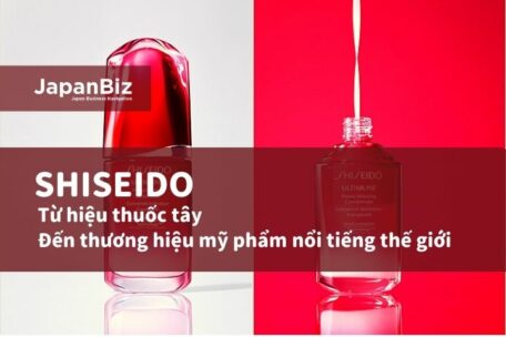 Shiseido thương hiệu mỹ phẩm nổi tiếng thế giới