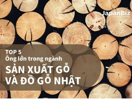 Top 5 doanh nghiệp lớn sản xuất gỗ Nhật Bản