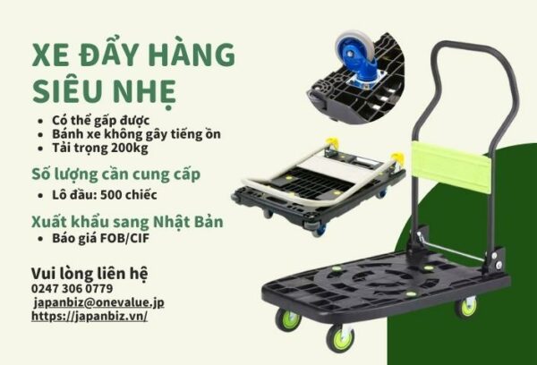 Tìm nhà cung cấp xe đẩy hàng siêu nhẹ