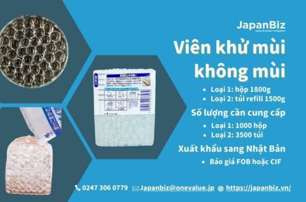 Tìm nhà cung cấp viên khử mùi không mùi