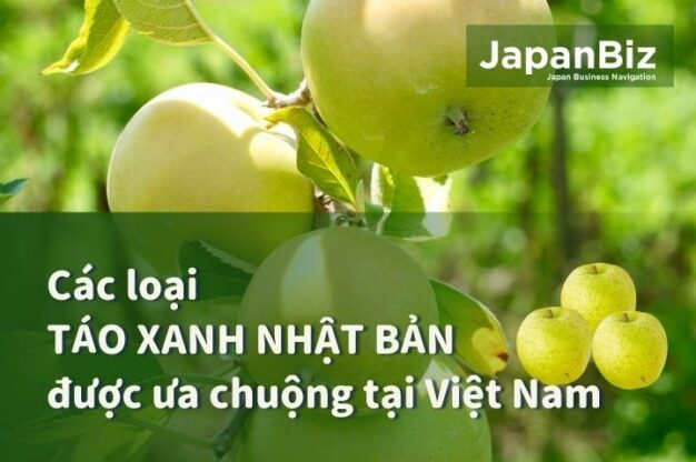 Các loại táo xanh Nhật Bản được ưa chuộng tại Việt Nam