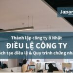 Điều lệ công ty - thông tin cần để thành lập công ty tại Nhật Bản