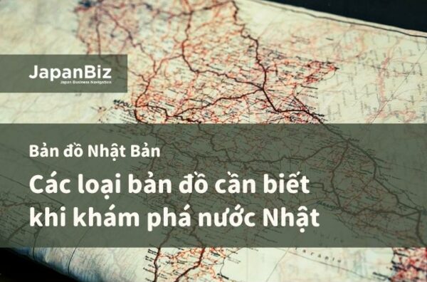 các loại bản đồ Nhật Bản