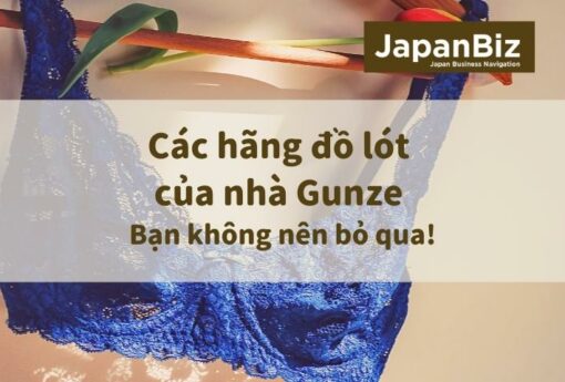 Các hãng đồ lót Gunze bạn không nên bỏ qua!