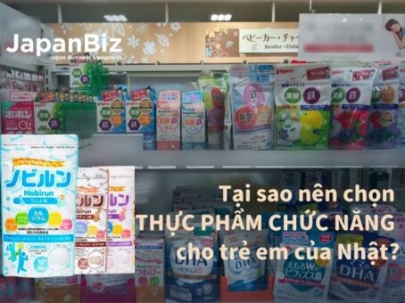 Tại sao nên chọn thực phẩm chức năng trẻ em của Nhật?