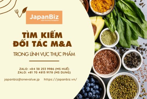 TÌM KIẾM ĐỐI TÁC M&A: LĨNH VỰC THỰC PHẨM