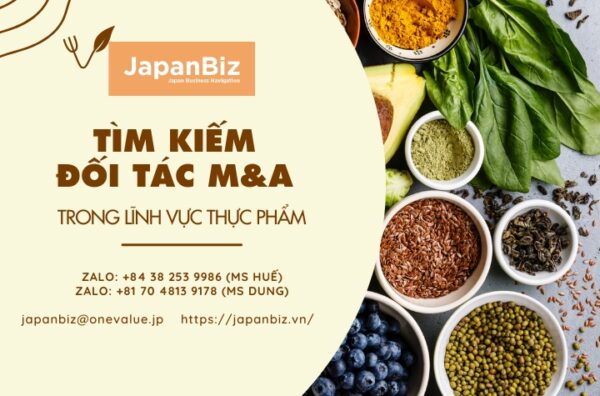 TÌM KIẾM ĐỐI TÁC M&A: LĨNH VỰC THỰC PHẨM