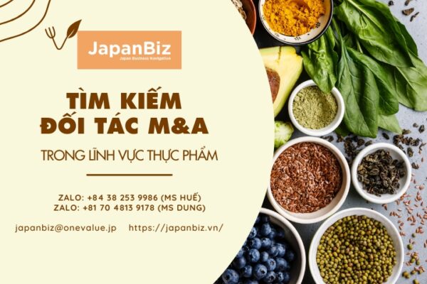 TÌM KIẾM ĐỐI TÁC M&A: LĨNH VỰC THỰC PHẨM