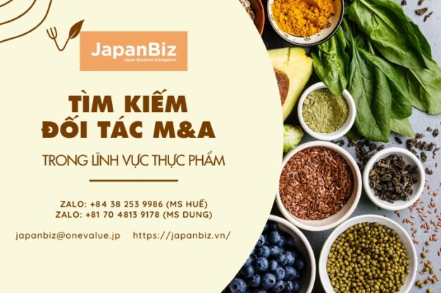 TÌM KIẾM ĐỐI TÁC M&A: LĨNH VỰC THỰC PHẨM