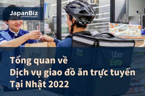 Tổng quan về dịch vụ giao đồ ăn trực tuyến tại Nhật 2022