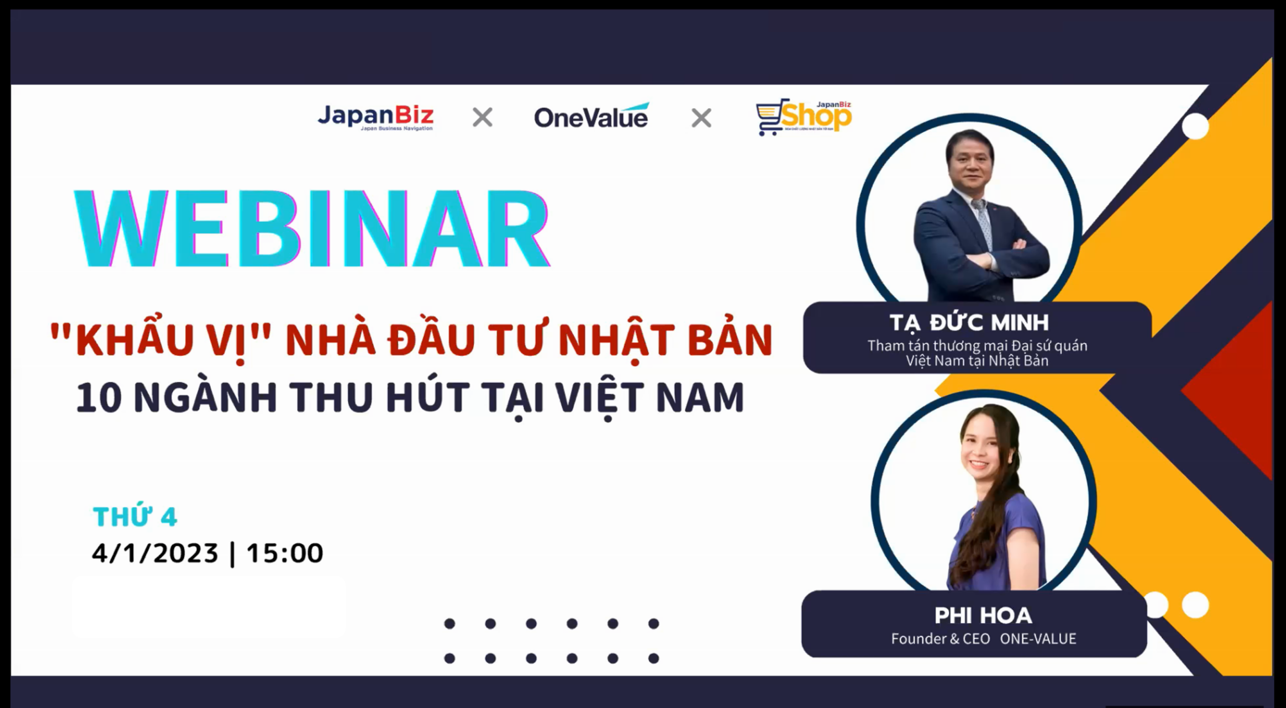 Hội thảo nhà đầu tư Nhât Bản