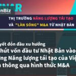 Bí quyết đón đầu xu hướng thu hút vốn đầu tư Nhật Bản vào thị trường Năng lượng tái tạo của Việt Nam thông qua hình thức M&A