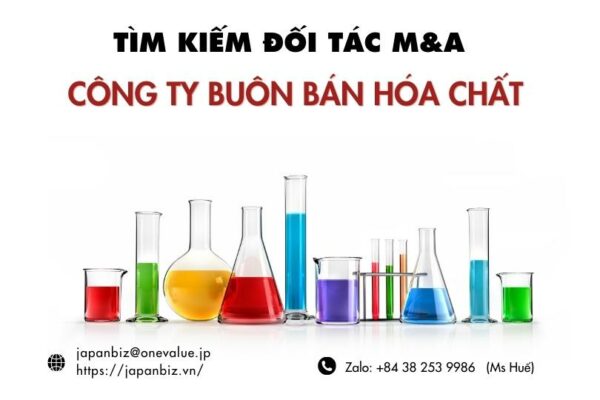 Tìm kiếm đối tác M&A: Lĩnh vực hoá chất