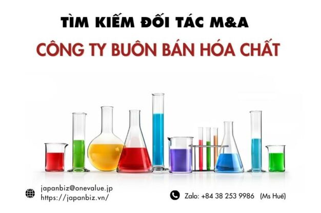 Tìm kiếm đối tác M&A: Lĩnh vực hoá chất