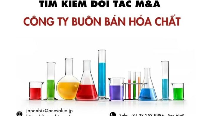 Tìm kiếm đối tác M&A: Lĩnh vực hoá chất