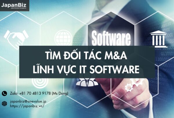 Tìm đối tác M&A: Lĩnh vực IT Software